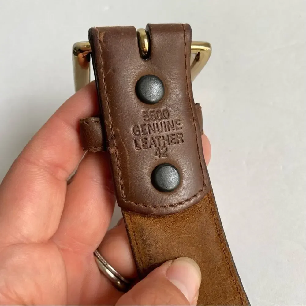 Vintage brown leather